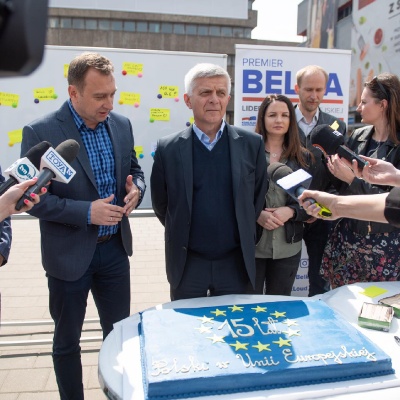 Tort od Premiera Belki na 15-lecie Polski w Unii Europejskiej